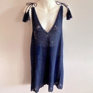AE crochet swim cover up